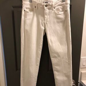 White Paige skinny jeans